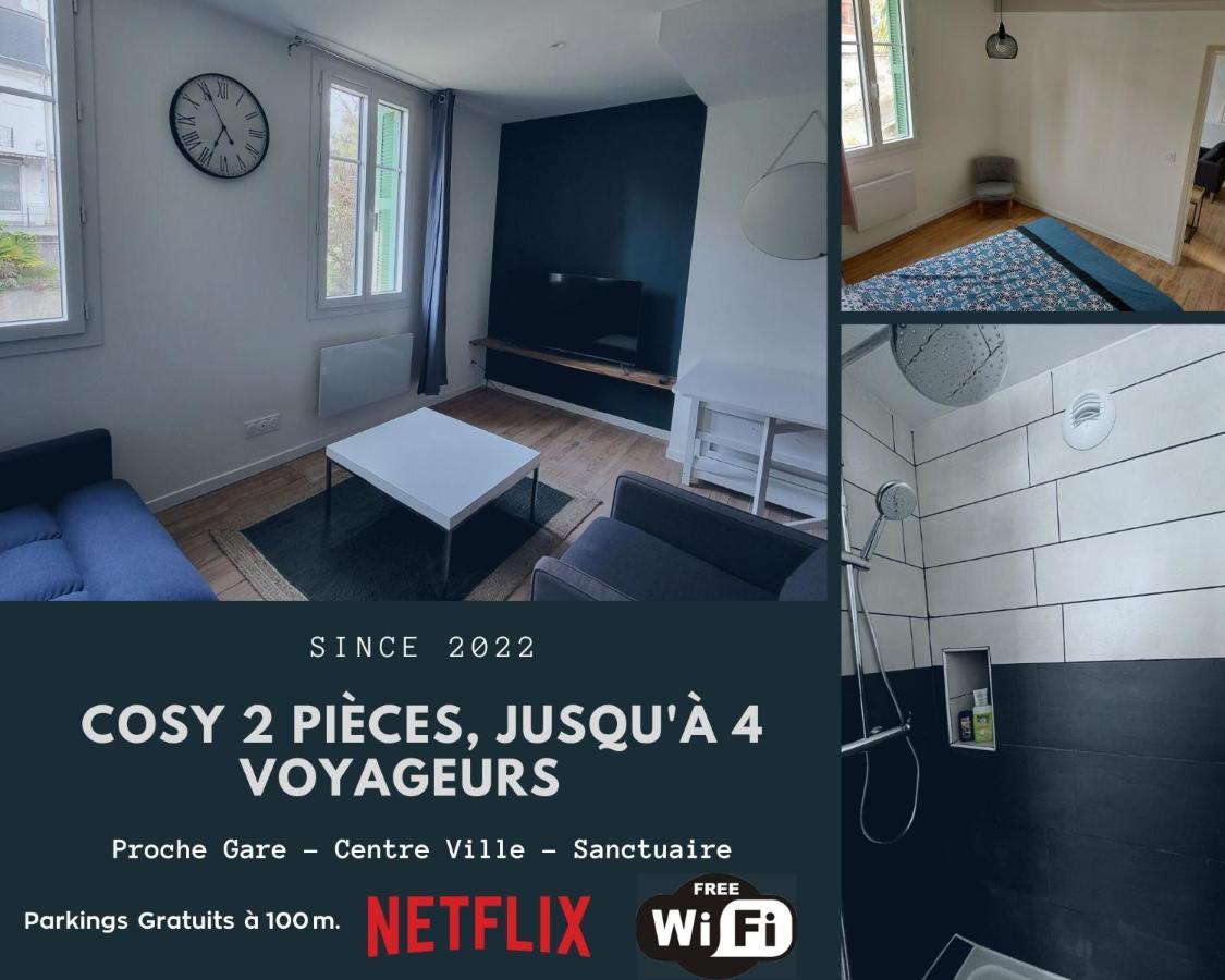 T2 Cosy Proche Gare Et Centre Ville - Parking Gratuit A Proximite 卢德 外观 照片
